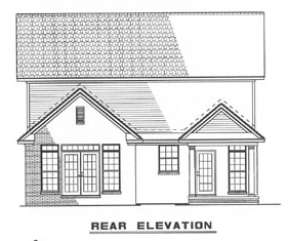 Traditional House Plan #110-00172 Elevation Photo