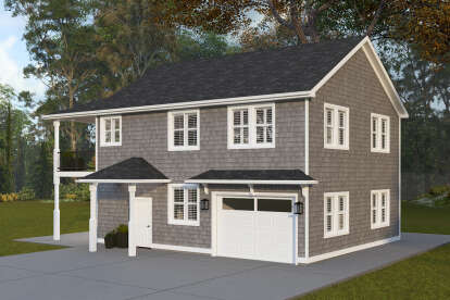 Traditional House Plan #2802-00428 Elevation Photo
