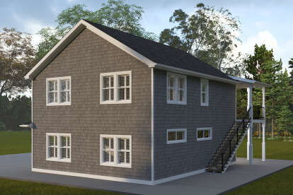 Traditional House Plan #2802-00428 Elevation Photo