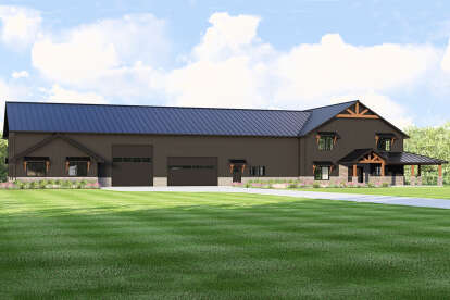Barn House Plan #5032-00372 Elevation Photo