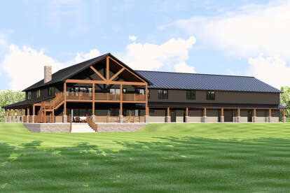 Barn House Plan #5032-00372 Elevation Photo
