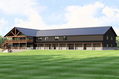 Barn House Plan #5032-00372 Elevation Photo