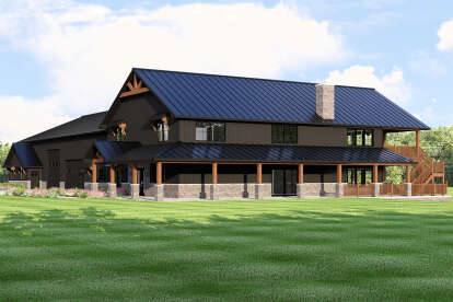 Barn House Plan #5032-00372 Elevation Photo