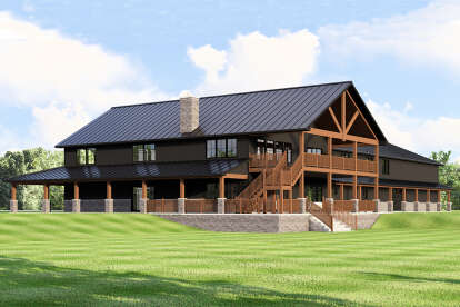 Barn House Plan #5032-00372 Elevation Photo
