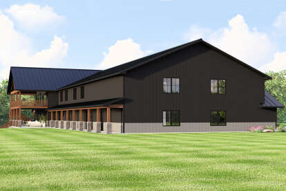 Barn House Plan #5032-00372 Elevation Photo