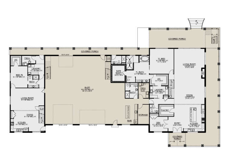 House Plan House Plan #33862 Drawing 1