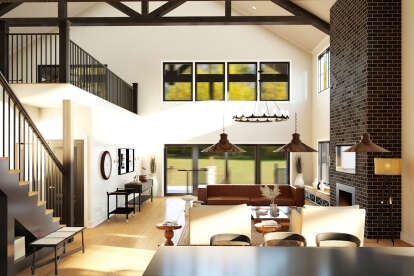 Barn House Plan #5032-00372 Additional Photo