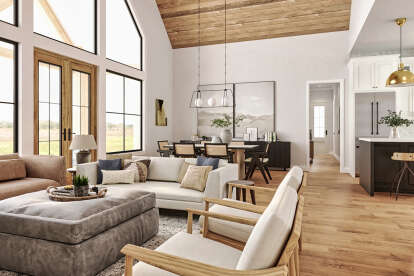 Modern Farmhouse House Plan #4195-00081 Additional Photo