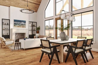 Modern Farmhouse House Plan #4195-00081 Additional Photo