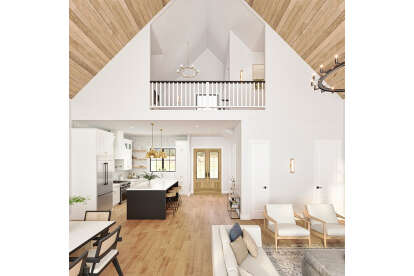 Modern Farmhouse House Plan #4195-00081 Additional Photo