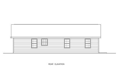 Country House Plan #699-00445 Elevation Photo