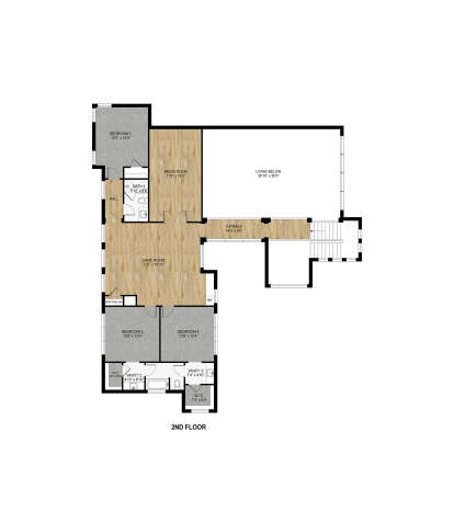 Second Floor for House Plan #8314-00056