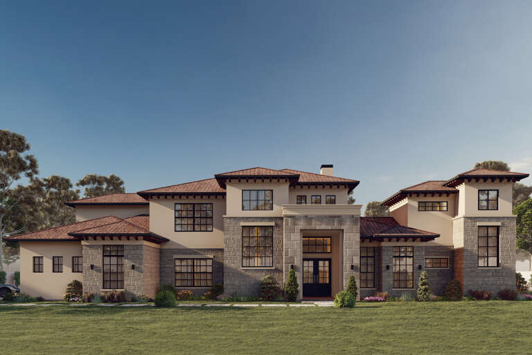 House Plan House Plan #33866 Front Elevation 