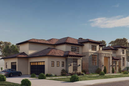 Mediterranean House Plan #8314-00057 Elevation Photo