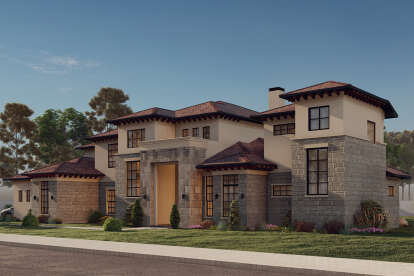 Mediterranean House Plan #8314-00057 Elevation Photo