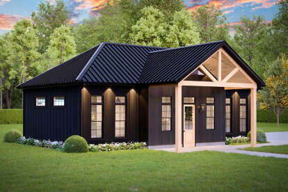 Modern Farmhouse House Plan #1958-00054 Elevation Photo