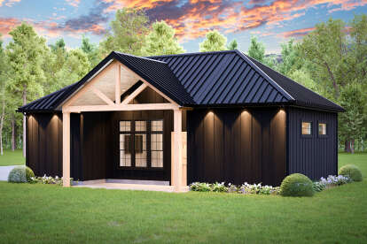 Modern Farmhouse House Plan #1958-00054 Elevation Photo
