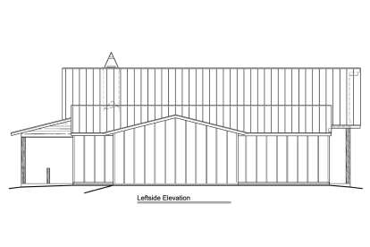 Modern Farmhouse House Plan #5995-00045 Elevation Photo