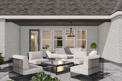 Craftsman House Plan #3571-00040 Elevation Photo