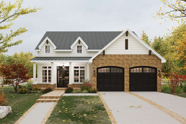 House Plan House Plan #33879 Front Elevation 