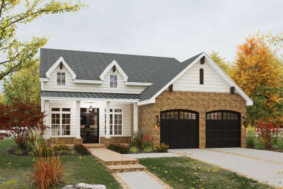 Craftsman House Plan #9480-00003 Elevation Photo
