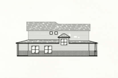 Modern Farmhouse House Plan #9480-00004 Elevation Photo