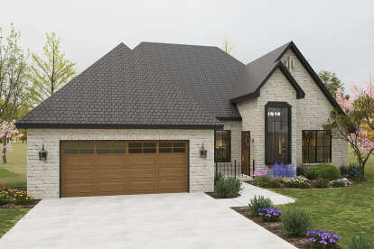 European House Plan #9480-00005 Elevation Photo