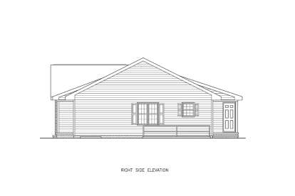 Traditional House Plan #699-00446 Elevation Photo