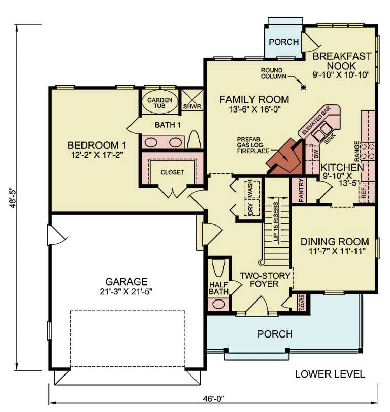 House Plan House Plan #33885 Drawing 1