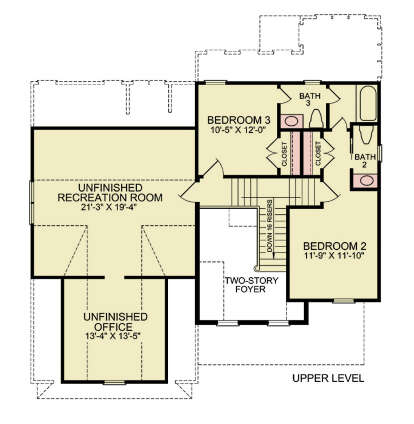 Second Floor for House Plan #699-00447