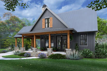 Modern Farmhouse House Plan #9401-00131 Elevation Photo