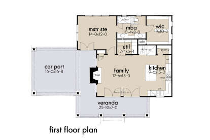 Main Floor for House Plan #9401-00131