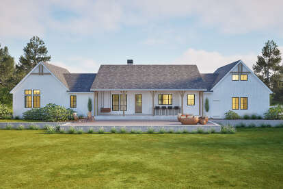 Modern Farmhouse House Plan #7011-00012 Elevation Photo