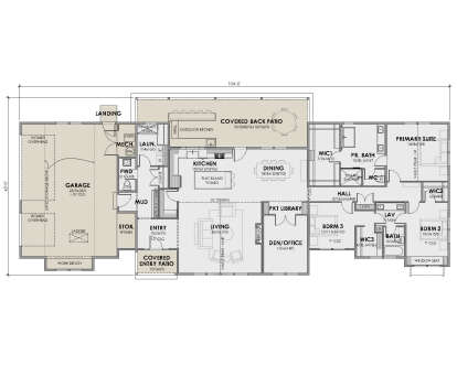 Main Floor for House Plan #7011-00012