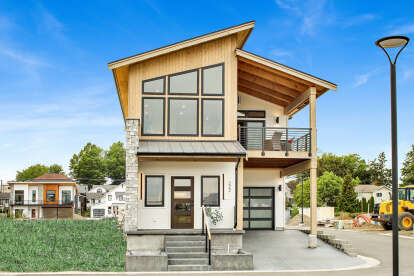 Contemporary House Plan #2464-00169 Build Photo
