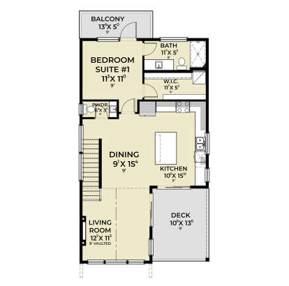 Main Floor for House Plan #2464-00169