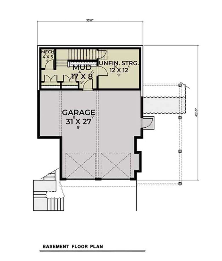 House Plan House Plan #33890 Drawing 1