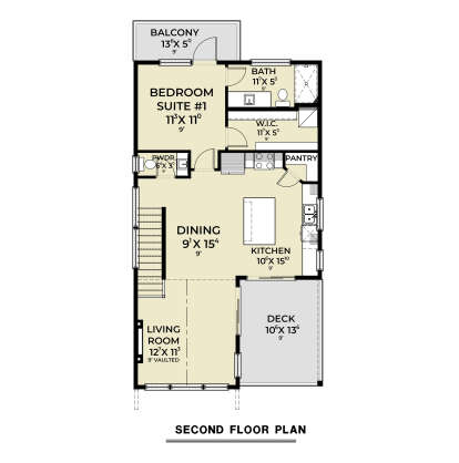 Main Floor for House Plan #2464-00171