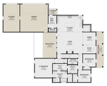 Main Floor for House Plan #2473-00011