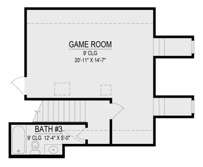 Second Floor for House Plan #2473-00011