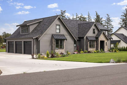 Craftsman House Plan #2464-00172 Build Photo