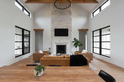 Modern Farmhouse House Plan #2464-00174 Build Photo