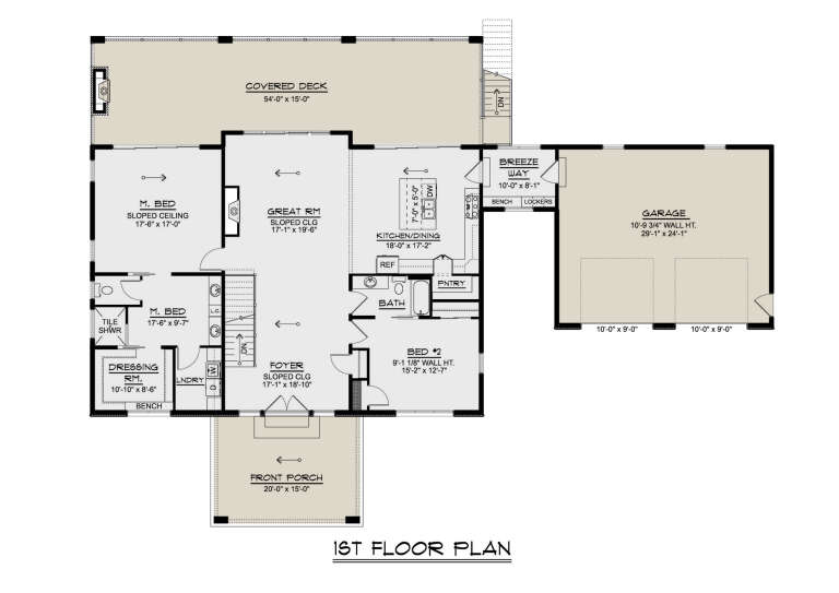 House Plan House Plan #33901 Drawing 1