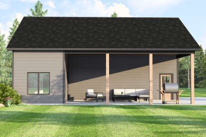 Traditional House Plan #5032-00374 Elevation Photo