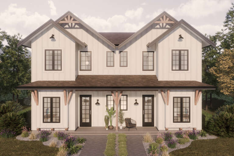 House Plan House Plan #33904 Front Elevation 