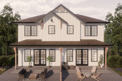 Craftsman House Plan #2452-00016 Elevation Photo