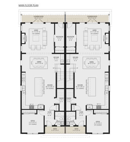 Main Floor for House Plan #2452-00017