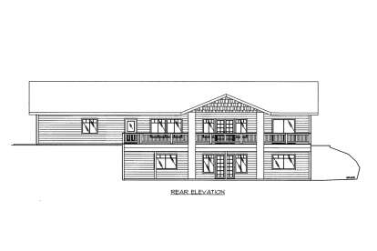 Country House Plan #039-00791 Elevation Photo
