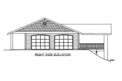 Country House Plan #039-00791 Elevation Photo