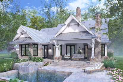 Craftsman House Plan #9401-00132 Elevation Photo